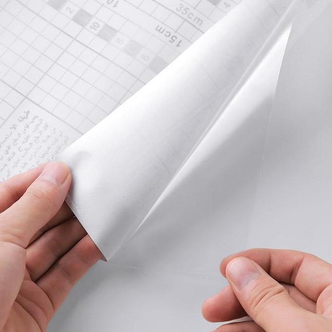 TERLARIS Stiker Dinding Dapur Anti Minyak Transparan Lapisan Perekat