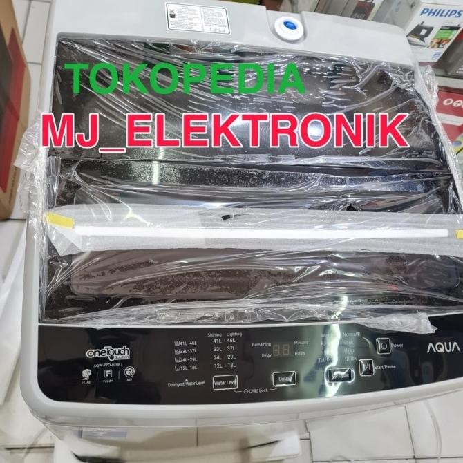 Sale Mesin Cuci Aqua Sanyo 1 Tabung Aqw-77D