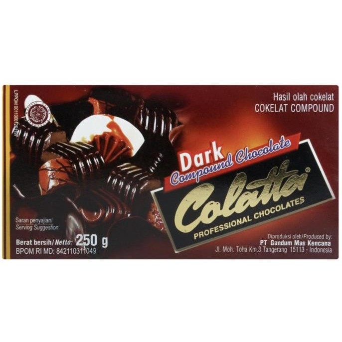 

Colatta Dark Compound 250gr murah