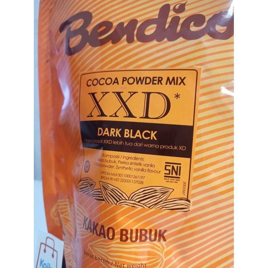 

BENDICO COCOA POWDER XXD - COKLAT BUBUK REPACK 250GR murah