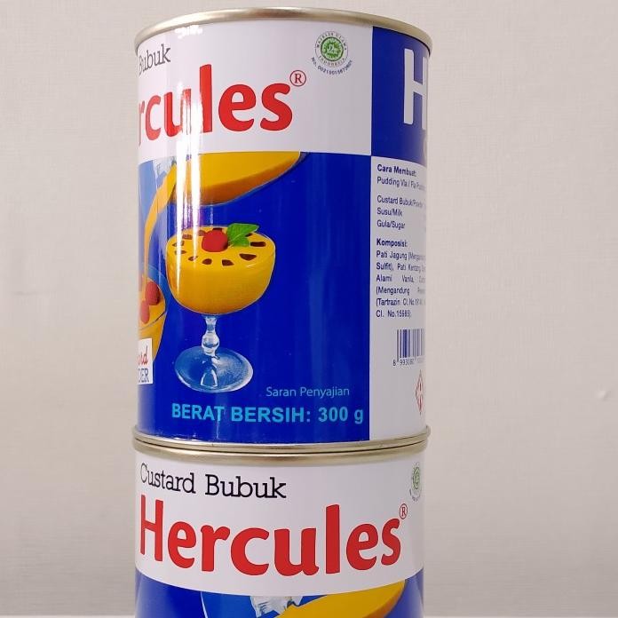 

Hercules Custard Powder 300gr / Tepung Custard murah