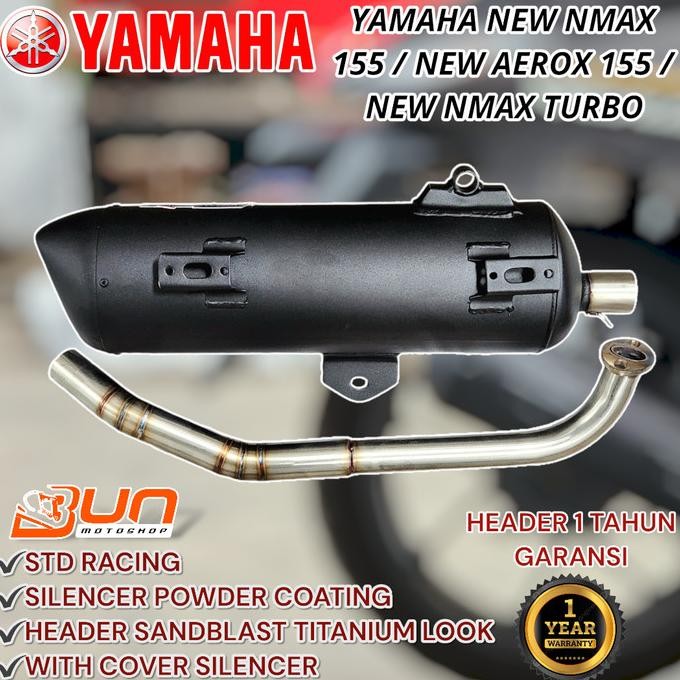 

Promo Knalpot Gp1 Project Standar Std Racing With Cover New Old Nmax Aerox 155 Turbo