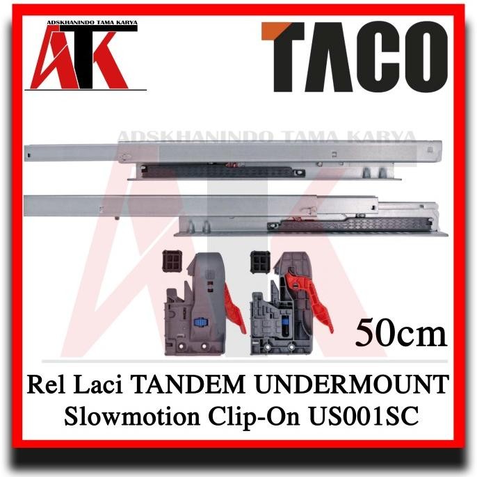TERLARIS Rel Laci Tandem Undermount TACO US001SC 50cm