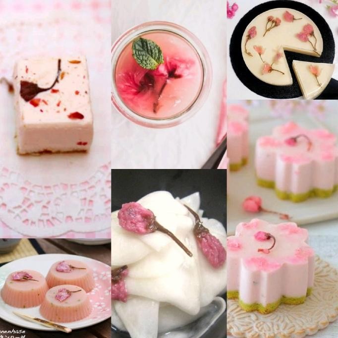 

Bunga Sakura Edible Makanan Minuman Hiasan Kue Pudding Teh Cake Acar murah