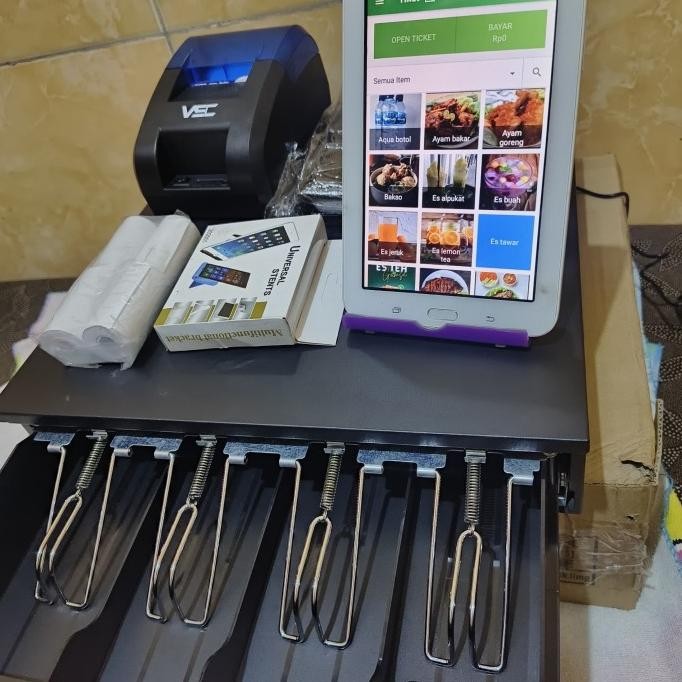 

Murah Mesin Kasir Android Tab, Detail Penjual, Laporan Harian, Laba Keuntungan Struk Penjual Murahh