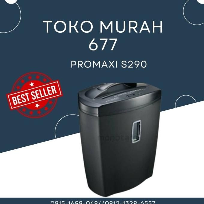 

Sale Mesin Penghancur Pemotong Kertas Paper Shredder S290