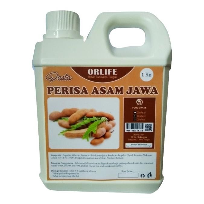 

Perisa Pasta Asam Jawa 1 Kg Orlife murah