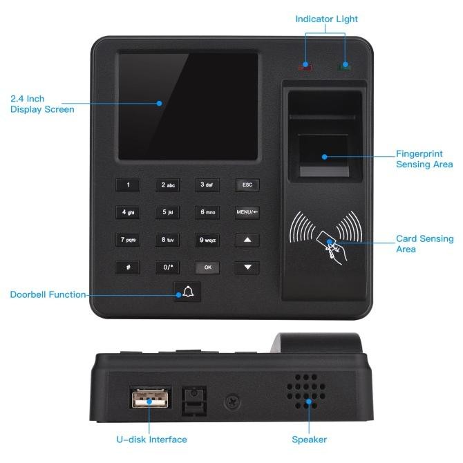 

Promo Alat Absen Sidik Jari Fingerprint Mesin Absent Karyawan Dan Siswa Di Kantor Perusahaan Rs Pabrik Dan Sekolah Kapasitas Besar Hingga 1000 Orang Mesin Absensi Finger Print Penggajian Murah Guru Di Kelas Digital Sistem Sidik Jari Password Dan Kartu Id