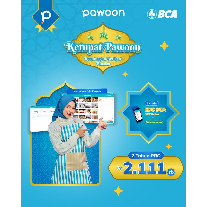 

Grosir Aplikasi Kasir - Perangkat Kasir Pawoon - 2 Tahun