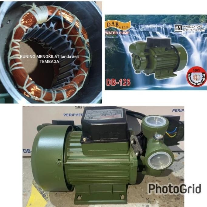 Mesin Pompa Air Dab Manual Non Otomatis New Stok