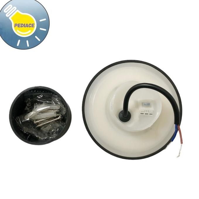 Lampu LED Wall Light 9W VACOLUX VL-4013R Bulat Outbow - Changeable CCT