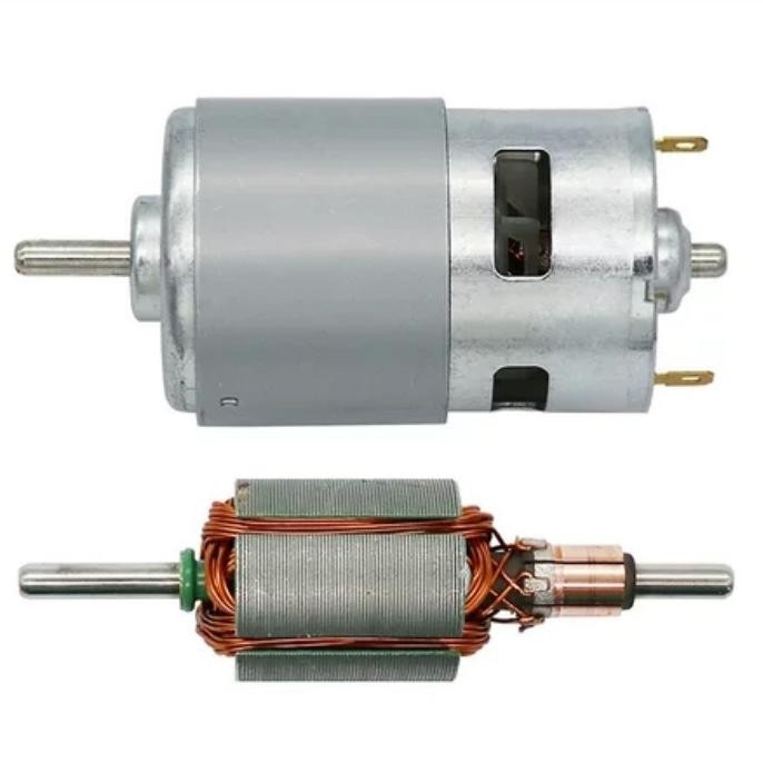 Fan Motor Dc 12 Volt High Speed & Torsi Dinamo Ls 775 New Stok