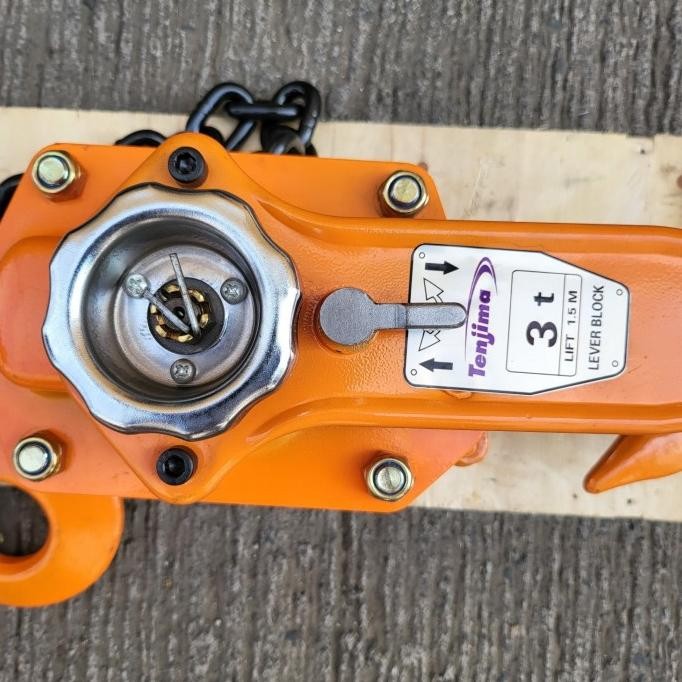 Lever Block 3 Ton 1,5 Meter Lever Hoist 3T X 1.5 M Tenjima New Stok