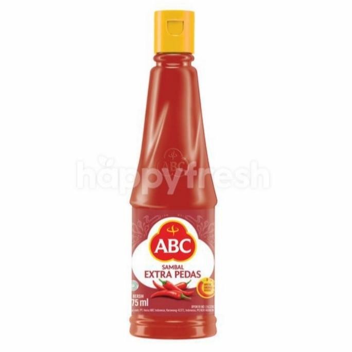 Saos ABC Sambal Extra Pedas 275 ml botol sedang
