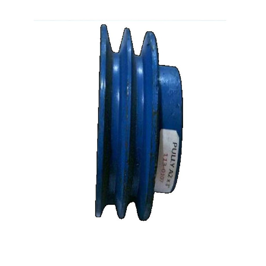 Pulley / Pully / Puli Jalur A2 Diameter 3,5 Inch As Buntu Besi Cor New Stok