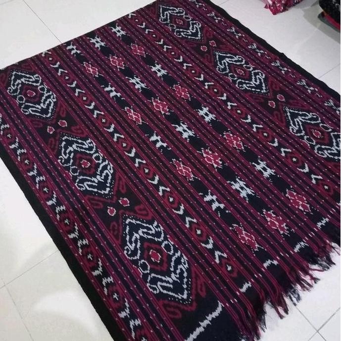 Kain Tenun Etnik Blangket Syal Besar Toraja Sumba NTT Lombok ALU