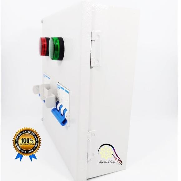 Panel Interlock Kecil PLN-Genset + MCB CHINT 3 Phase