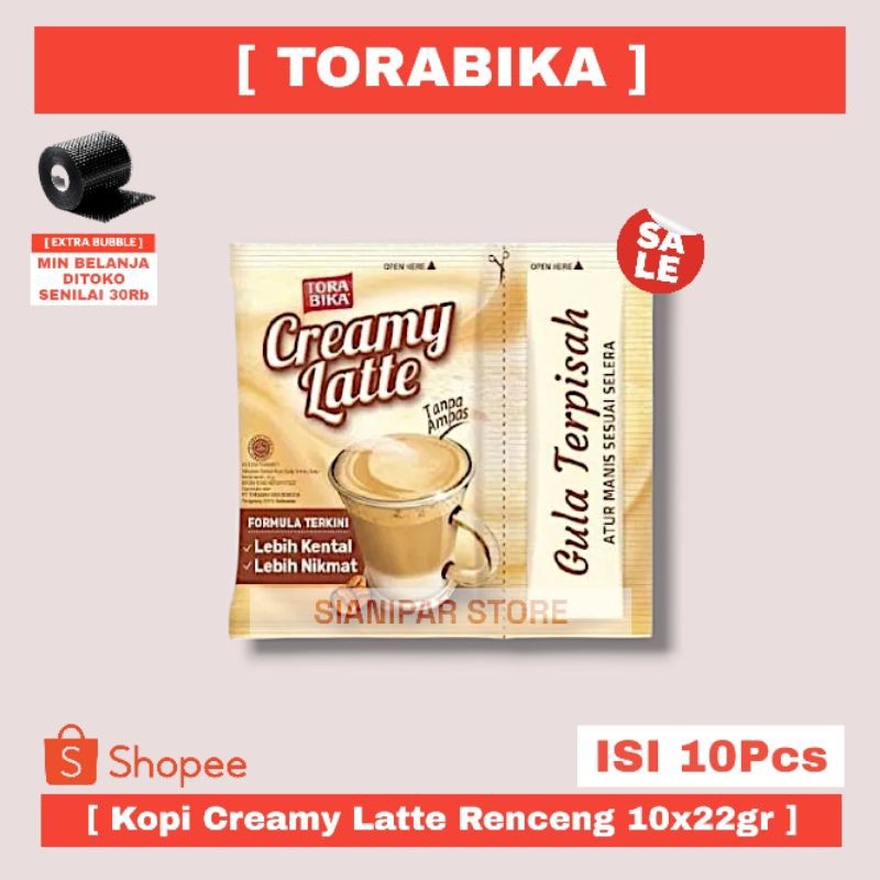 

TORABIKA KOPI INSTANT CREAMY LATTE RCG 10x22g