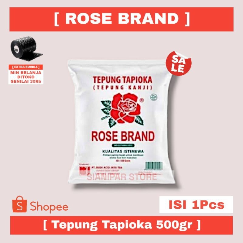 

ROSE BRAND TEPUNG TAPIOKA PCK 500g