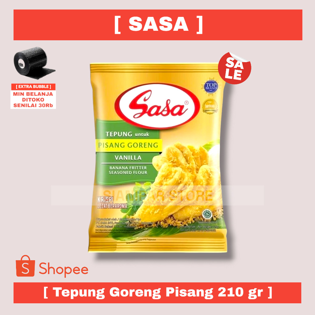 

SASA TEPUNG GORENG PISANG PCK 225/210g