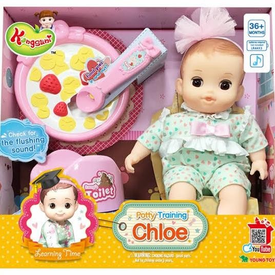 Kongsuni Potty Training Chloe doll boneka bicara