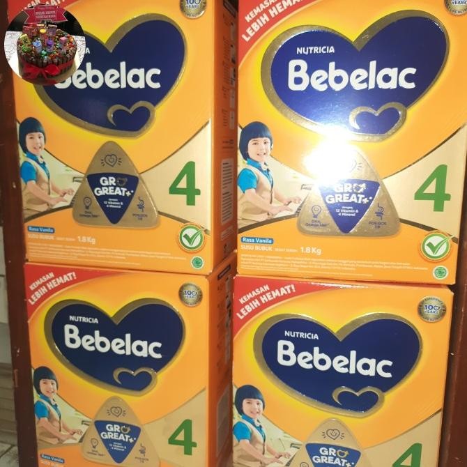 

Sale Bebelac 4 Vanila Susu Bubuk 1800Gr