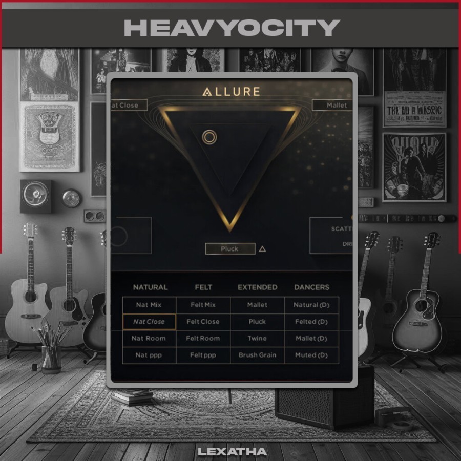 ALLURE : Modern Upright 15GB Heavyocity Library