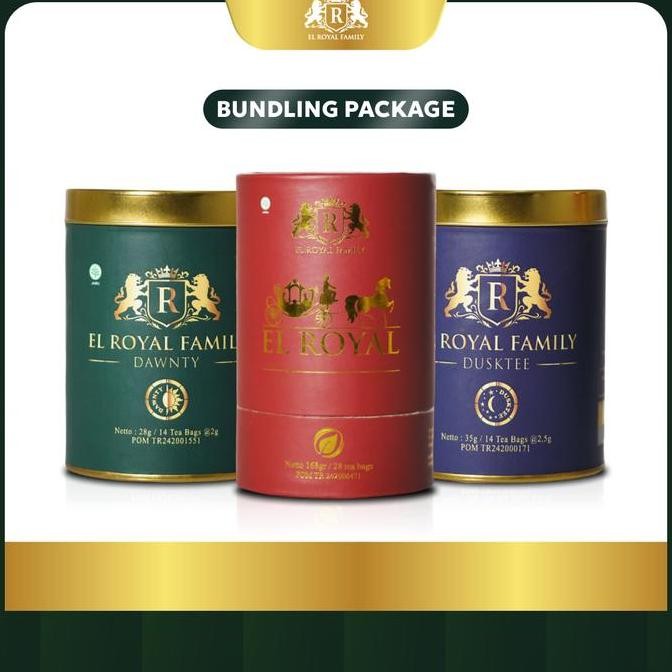 

Murah El Royal Teh Herbal Hijau (Night And Morning) & El Royal Teh Herbal Daytox Tea Green