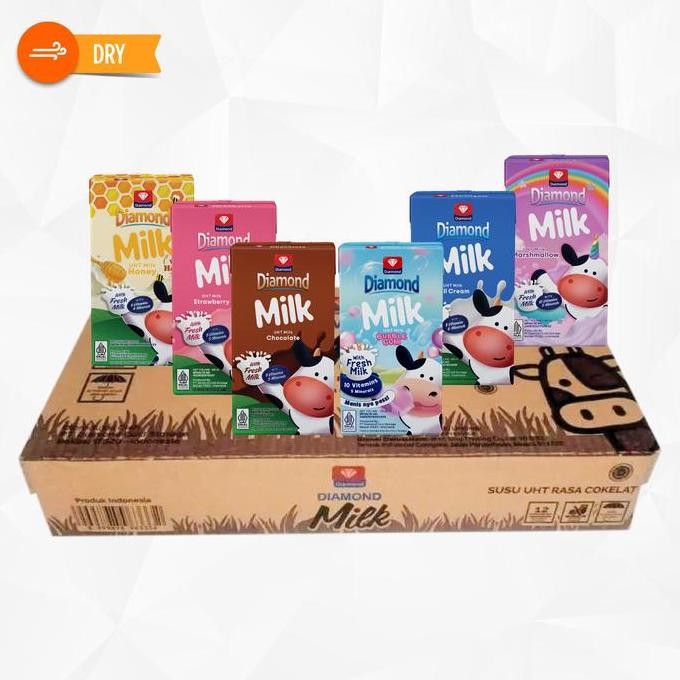 

Murah Diamond Milk Uht 125Ml - 1 Carton (40Pcs)