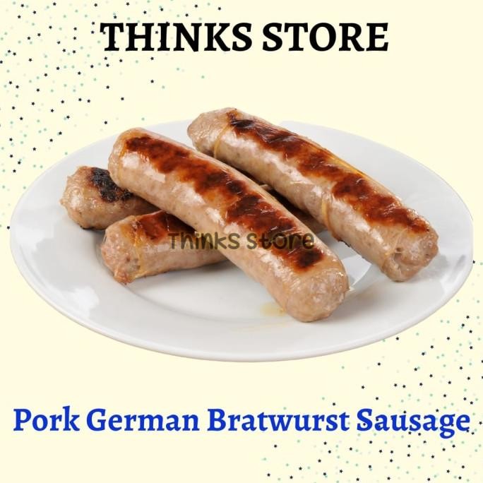 

Sale Pork Bratwurst German Sausage - Sosis Babi Premium