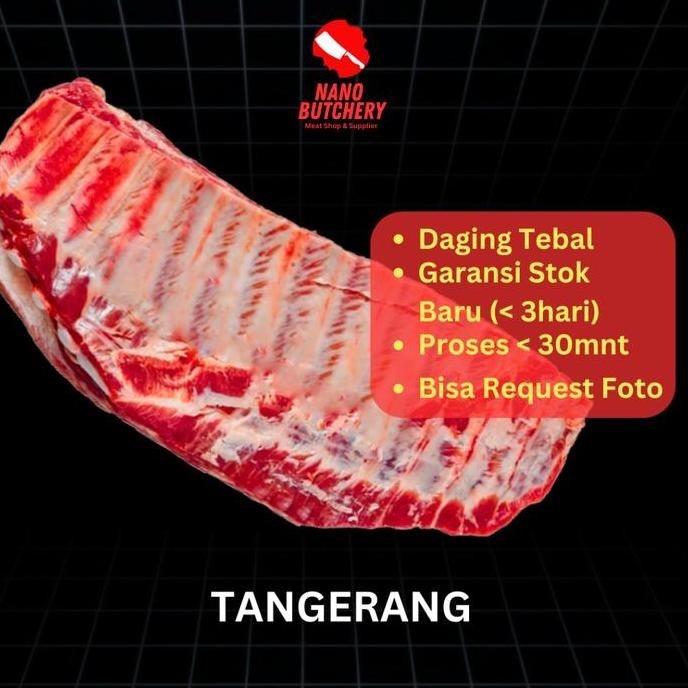 

Murah Iga Babi / Pork Ribs Spare Ribs Murni Prime Quality