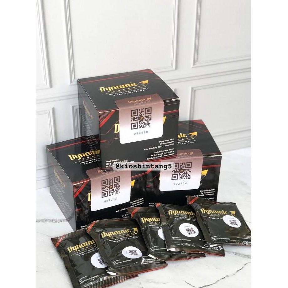 

Sale Coffee Dynamic Ecer 5 Sachet | Kemasan Terbaru