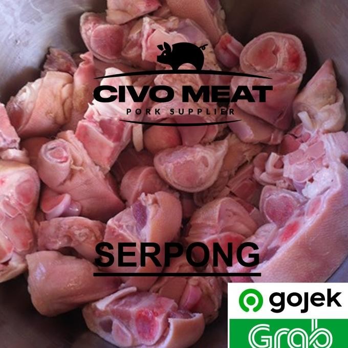 

Promo Kaki Babi / Pork Leg Potong Sop / Cukiok Mentah 1Kg