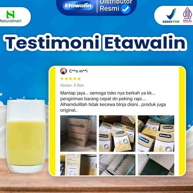 

Sale 3 Box Susu Etawalin - Susu Kambing Etawa Bantu Masalah Tulang & Sendi - Bahan Dairy Milk Manis Bubuk - Minuman Susu Bubuk Kambing Etawa