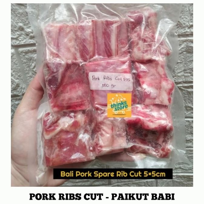 

Promo Iga Babi Bali Bakut-Paikut-Bakut Babi-Iga Babi Potong Siap Masak