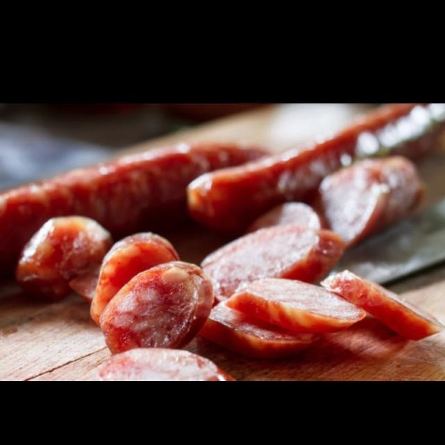 

Murah Lapcheong Sosis Merah Chinese Sausage Babi Bali Asli Enak Berkualitas