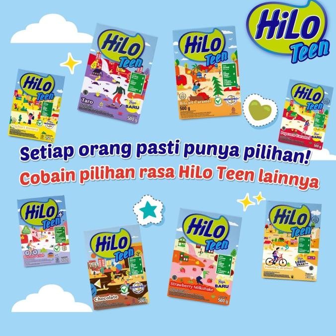 

Grosir Twin Pack - Hilo Teen Hi Protein Melon 400 G Susu Kalsium Remaja