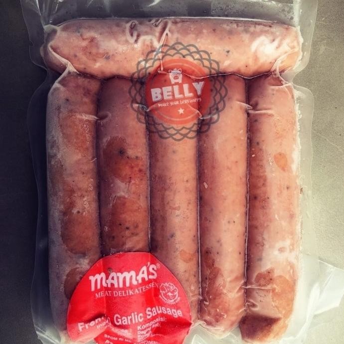 

Sale French Garlic Sausage - Sosis Babi Mama'S (Pork Sausage-Frozen Food)