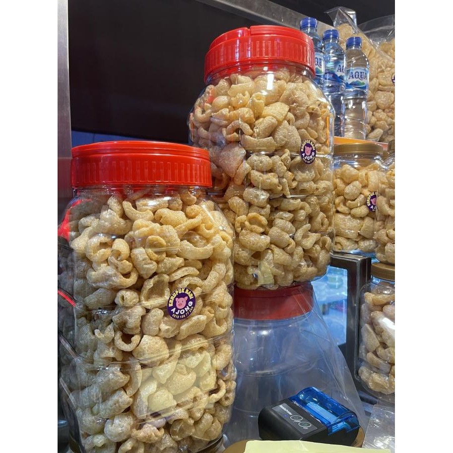 

Promo Kerupuk Babi Toples Jumbo 11 Liter