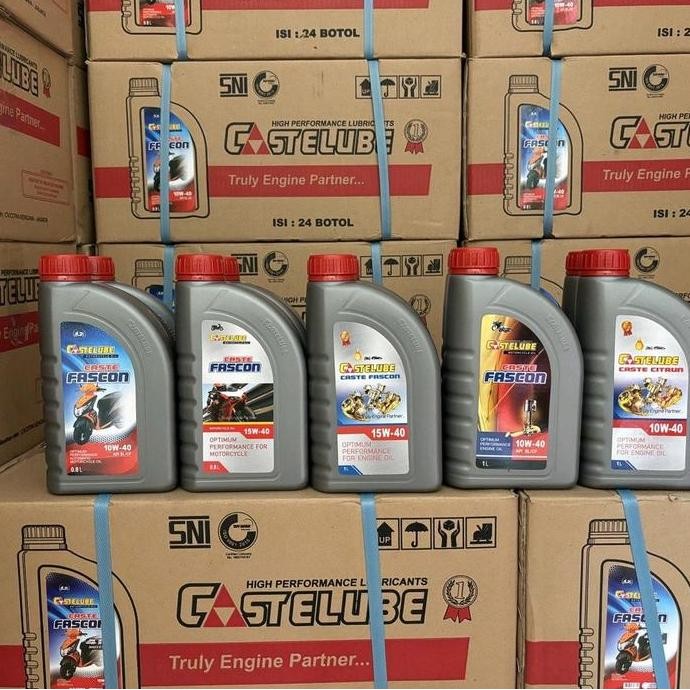 

Murah Castelube Paket Bengkel 24 Botol Mix 5 Varian Fascon & Citrun