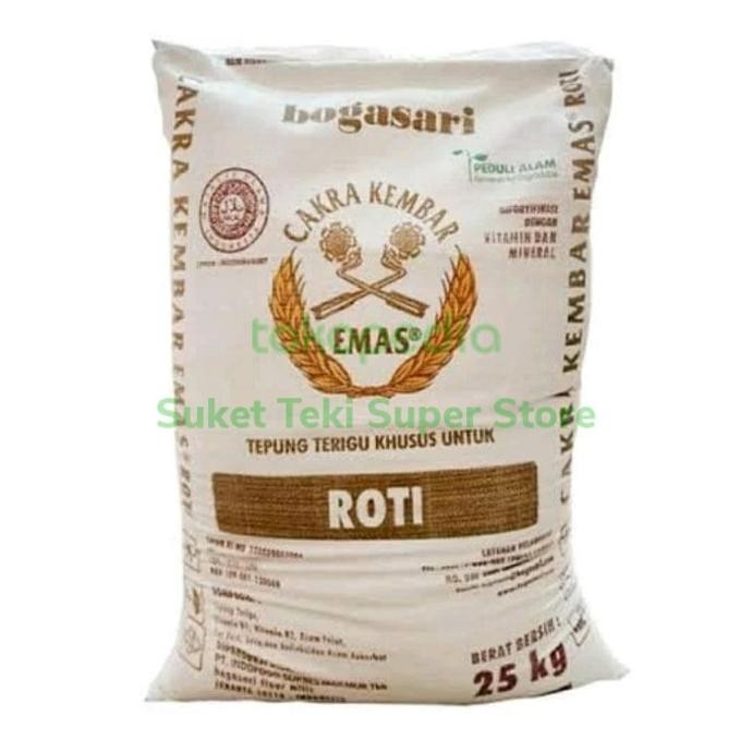 

Grosir Terigu Cakra Kembar Emas 25Kg Karung