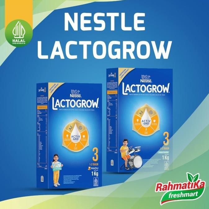 

Sale Nestle Lactogrow 3 Susu Pertumbuhan 1-3 Tahun 1 Kg