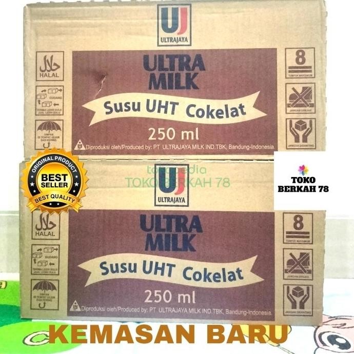 

Grosir Susu Ultra Milk Cokelat 250 Ml ( Karton )