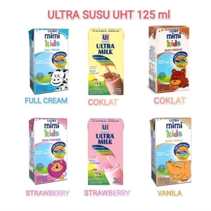 

Murah Ultra Mimi Atau Susu Ultra Uht 125Ml ( Kartonan Isi 40 )**