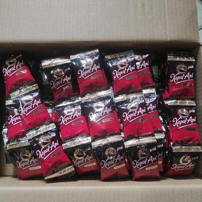 

Sale Kopi Kapal Api Mini Per Dus (200 Pcs) Coffee Robusta Bubuk Mura