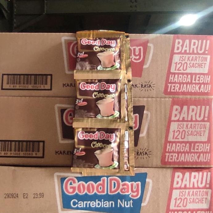 

Sale Kopi Goodday Per Dus (120 Pcs) Coffee White Instan Coklat Latte Vanilla Mura Minuman
