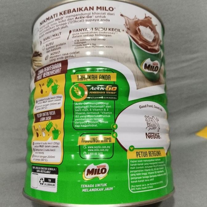 

Murah Milo Kaleng Activ-Go Malaysia 1,4Kg