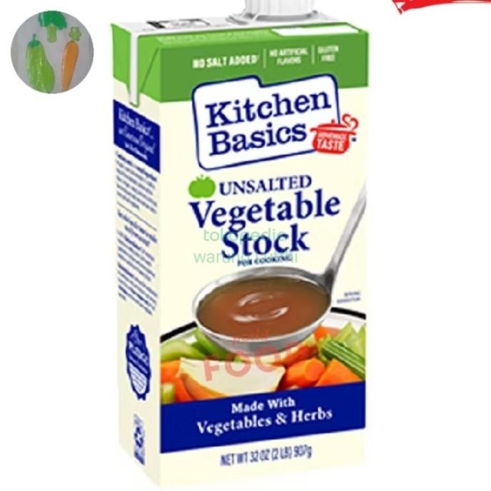 

Grosir Kitchen Basics Vegetable Stock Unsalted 907Gr