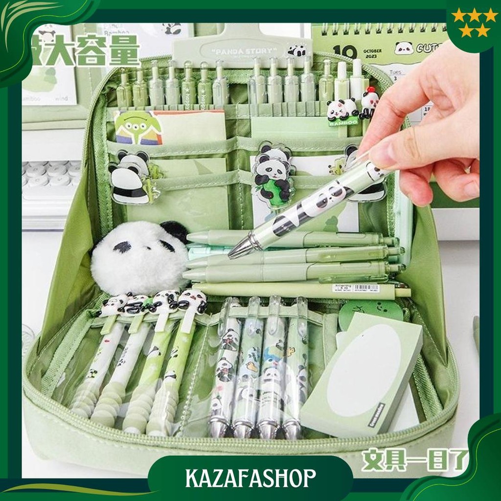 

Phg - Tempat Pensil 12 Sekat Kotak Pensil Model Polos Bahan Kanvas Ukuran Jumbo Pouch Tempat Alat Tulis 90 Kapasitas Besar Perlengkapan Sekolah Kantor12Layer Promo