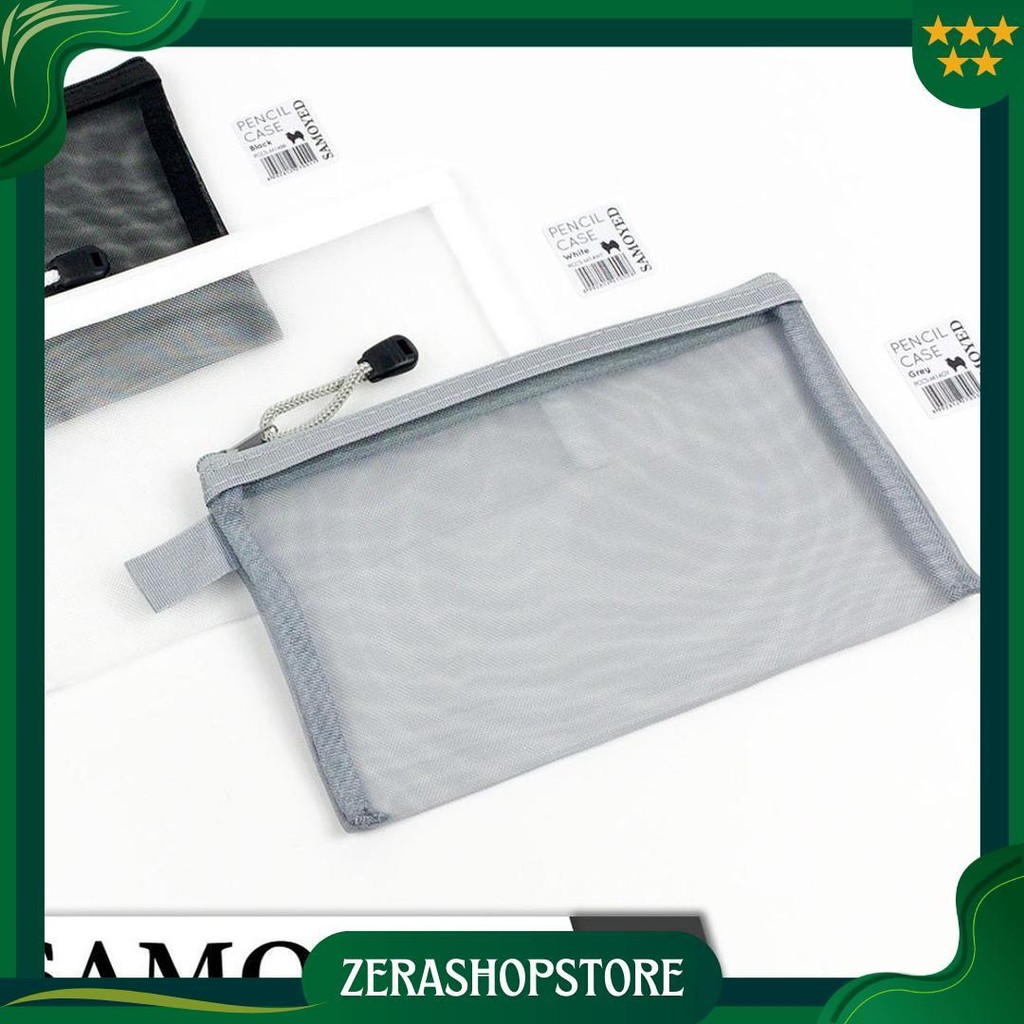 

Tempat / Kotak Pensil / Alat Tulis / Kosmetik / Dompet Jaring Transparan / Stationery / Pencil / Pen / Cosmetic Case / Box / Pouch Pvc Mesh Samoyed Pccs-M14 Sale